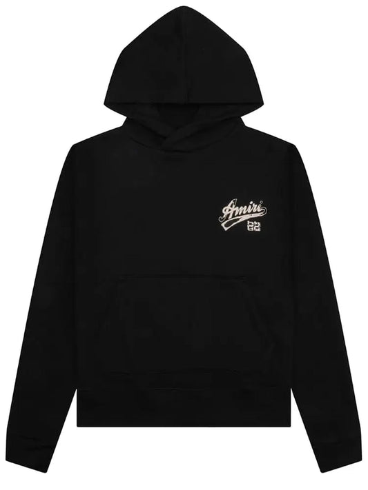 Amiri 22 Logo Embroidered Hoodie