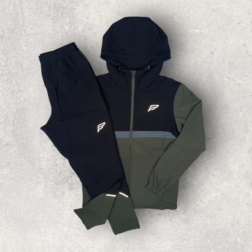 Frequency tracksuit Green/Black